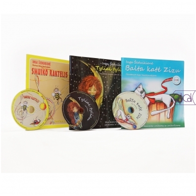 Dainų knygelių rinkinys su CD Dainų knygelių rinkinys su CD