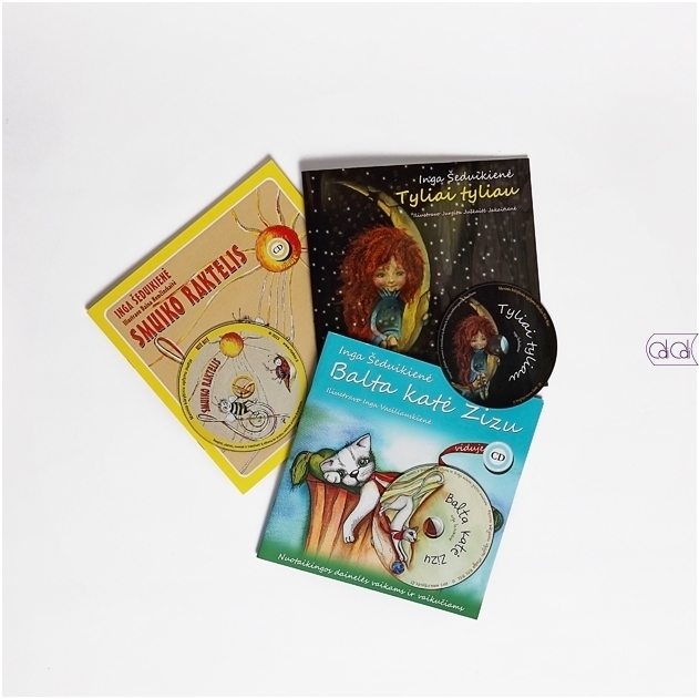Dainų knygelių rinkinys su CD 1 Dainų knygelių rinkinys su CD 1