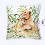 Dekoratyvinė pagalvėlė „Liūtai“