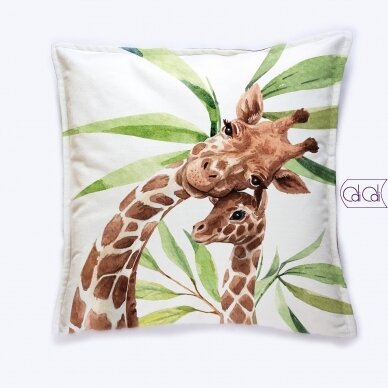 Dekoratyvinė pagalvėlė „Žirafos“