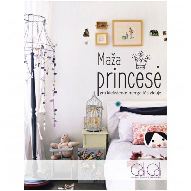 Lipdukas mergaitės kambariui „Maža princesė“ 1 Lipdukas mergaitės kambariui „Maža princesė“ 1