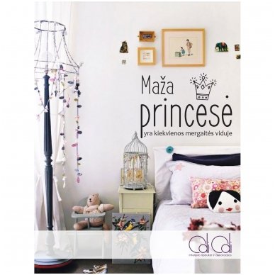 Lipdukas mergaitės kambariui „Maža princesė“ 2