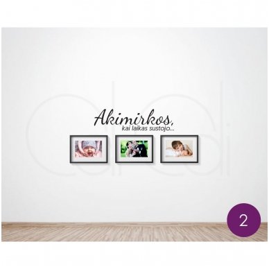 Lipdukas nuotraukų koliažui „Akimirkos“ 1 Lipdukas nuotraukų koliažui „Akimirkos“ 1