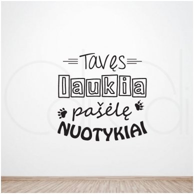 Lipdukas vaikų kambariui „Nuotykiai laukia“ Lipdukas vaikų kambariui „Nuotykiai laukia“