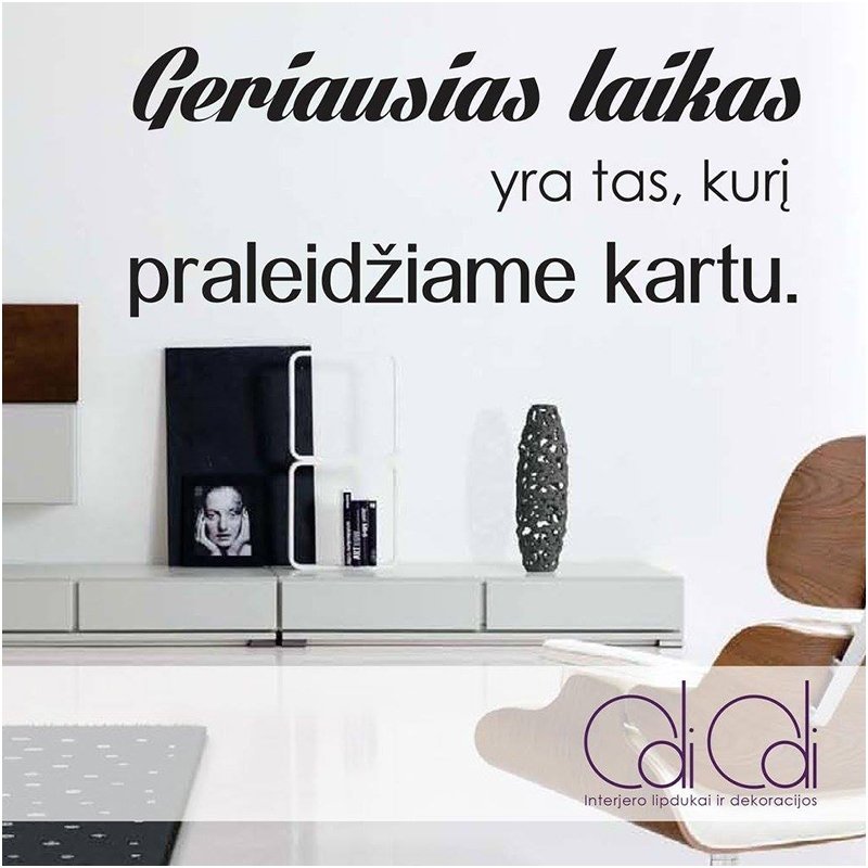 Lipdukas sienai „Geriausias laikas - kartu“ Lipdukas sienai „Geriausias laikas - kartu“