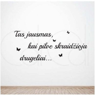 Lipdukas ant sienos „Pilve drugeliai“ Lipdukas ant sienos „Pilve drugeliai“
