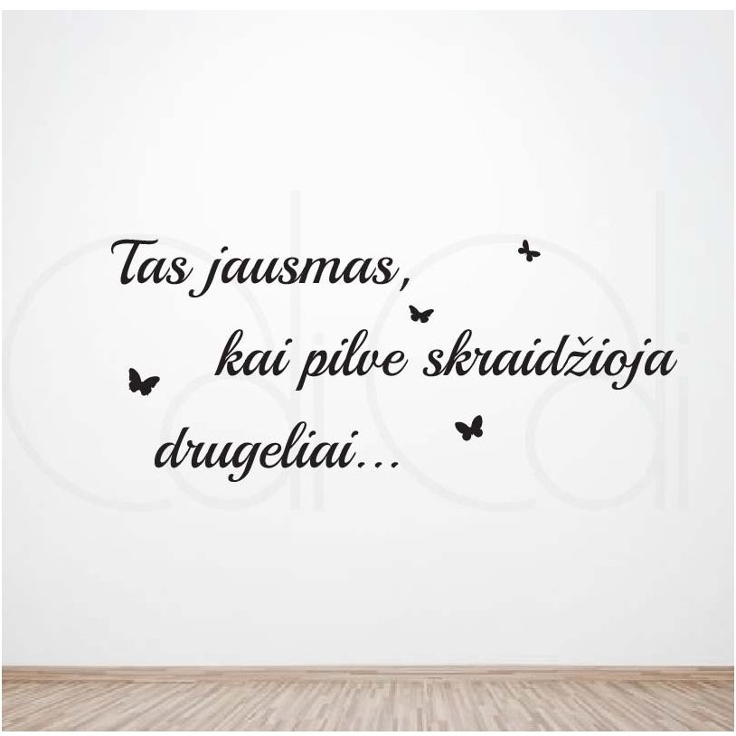 Lipdukas ant sienos „Pilve drugeliai“ Lipdukas ant sienos „Pilve drugeliai“